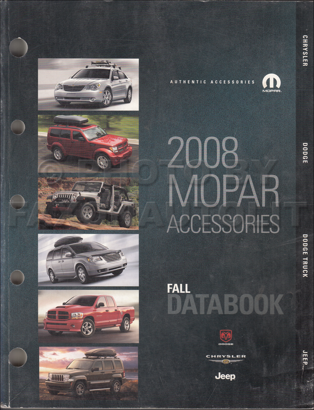 2008 MoPar Accessories Databook Original Fall