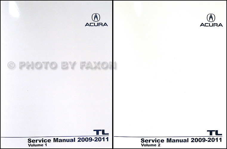 2004-2006 Acura TL Shop Manual Original 