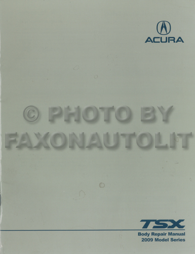 1991-1994 Acura NSX Original Body Repair Manual 