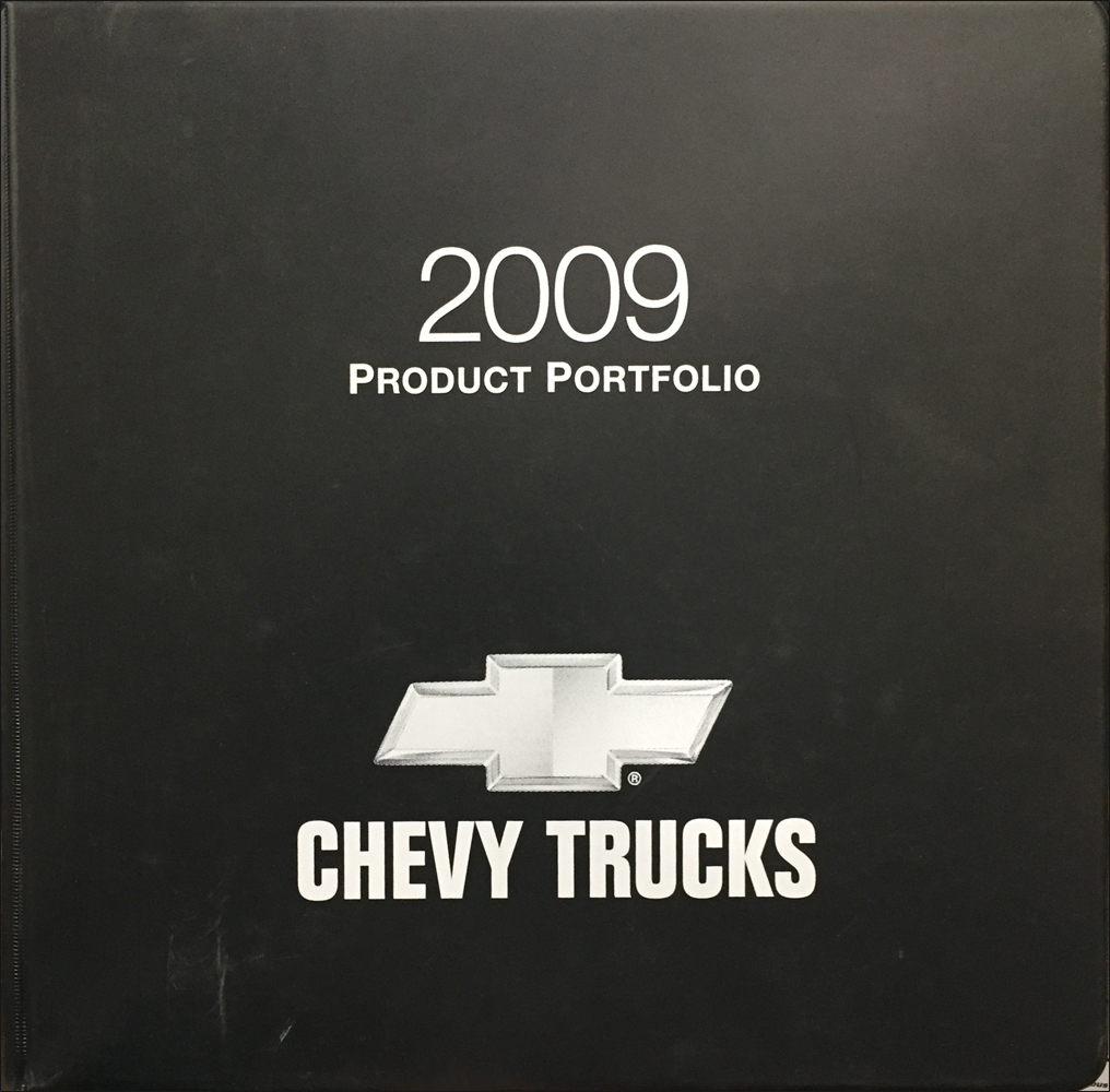2009 Chevrolet Truck Color and Upholstery Dealer Album/Data Book Original