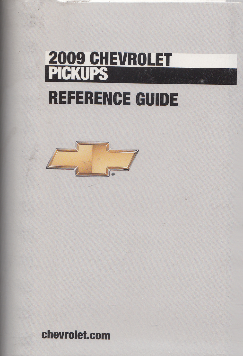 2009 Chevrolet Pickup Data Book with Color & Upholstery Original