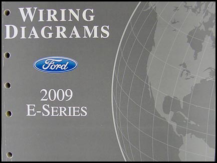 2009 Ford Econoline Van & Club Wagon Wiring Diagram Manual Original