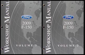 2009 Ford F-150 Repair Manual 2 Volume Set Original
