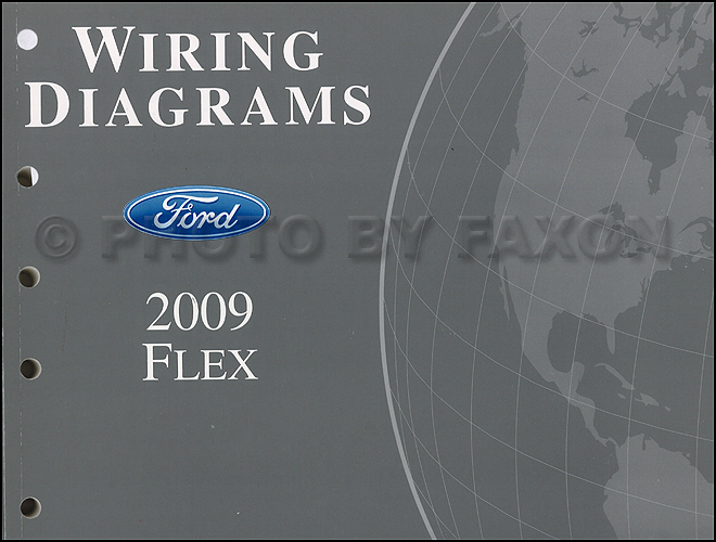 2009 Ford Flex Wiring Diagram Manual Original