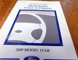 2009 Ford Motorhome Owner's Manual Original
