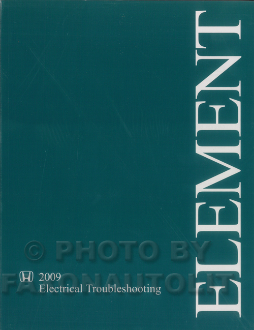 2009-2011 Honda Element Electrical Troubleshooting Manual Original