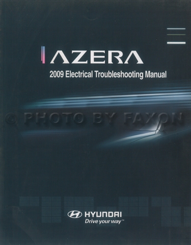 2009 Hyundai Azera Electrical Troubleshooting Manual Original
