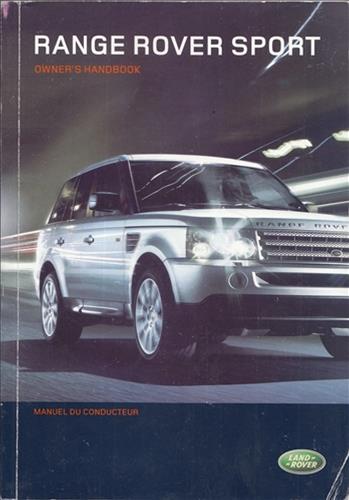 2009 Land Rover Range Rover Sport Owner's Manual Original