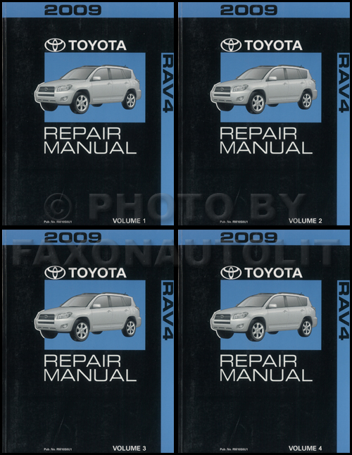 1999 Toyota RAV4 Shop Manual Volume 1 RAV 4 Original OEM Repair Service Book One 