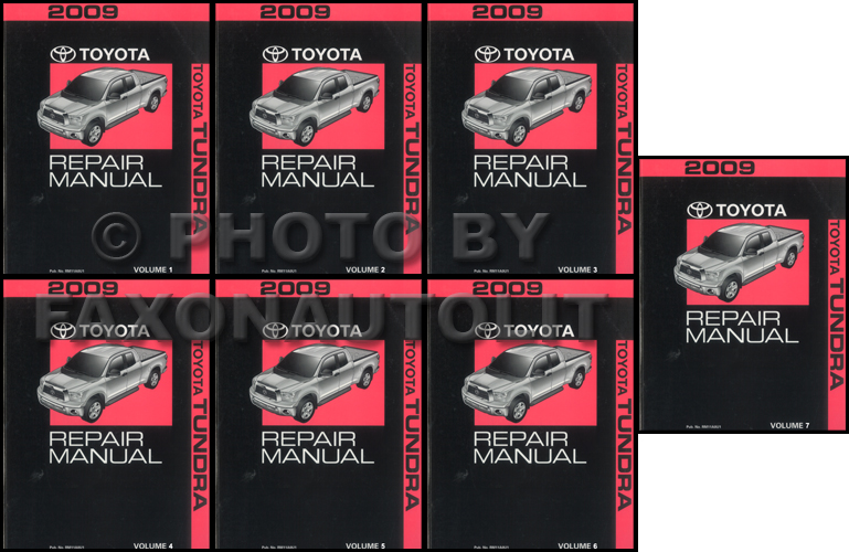 2004 Toyota Tundra Repair Manual Set Original