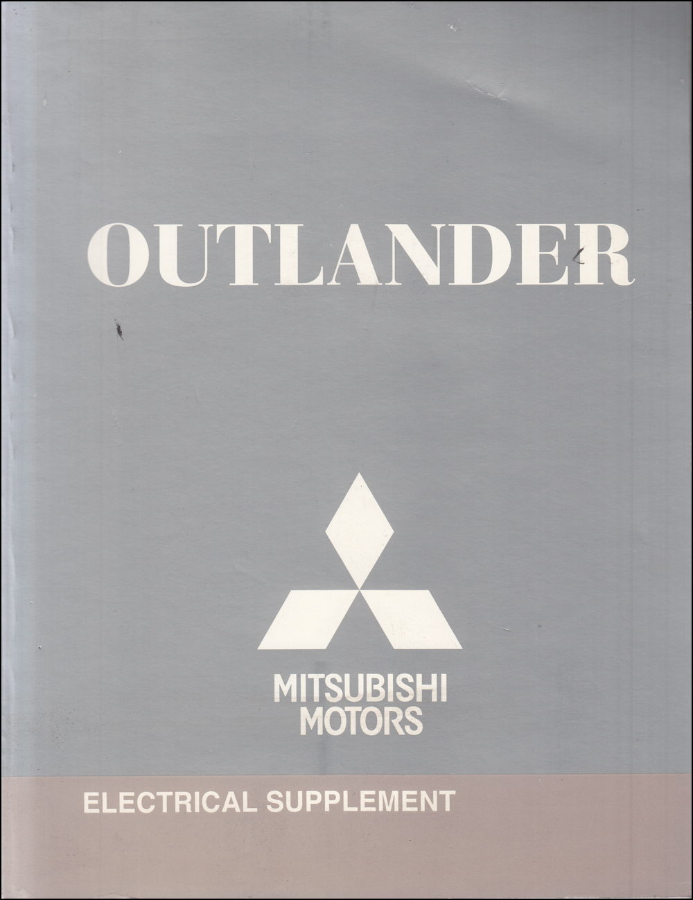 2010 Mitsubishi Outlander Wiring Diagram Manual Original 