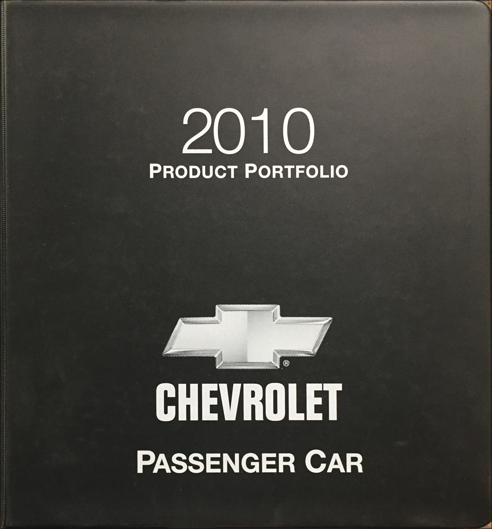 2010 Chevrolet Car Color & Upholstery Dealer Album/Data Book Original