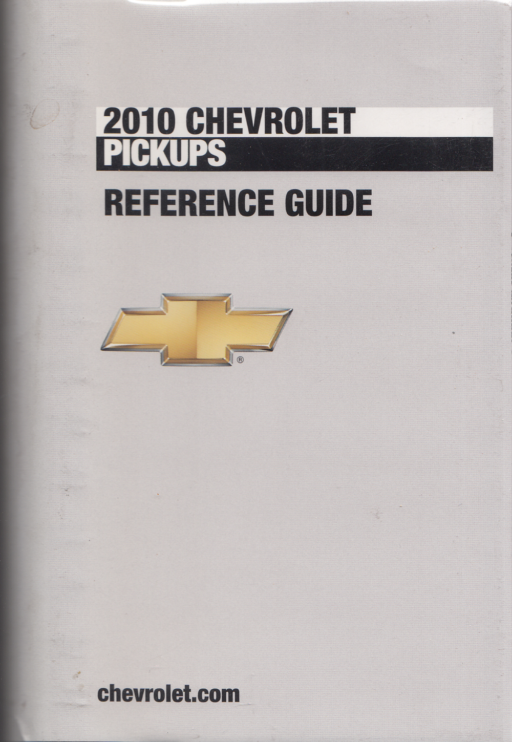 2010 Chevrolet Pickup Data Book with Color & Upholstery Original