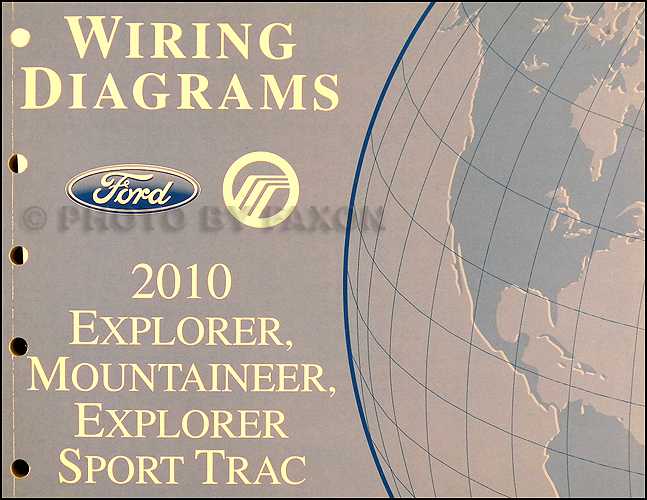 2010 Ford Explorer and Sport Trac, Mountaineer Wiring Diagram Original