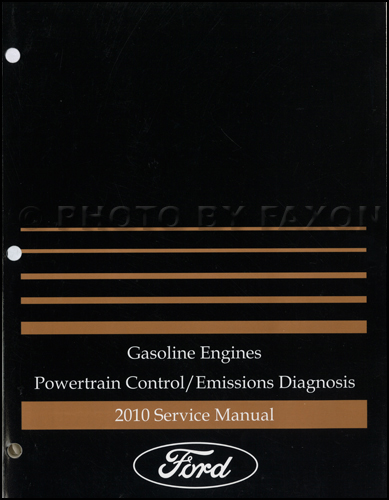2010 Ford Gasoline Engine/Emissions Diagnosis Manual Original