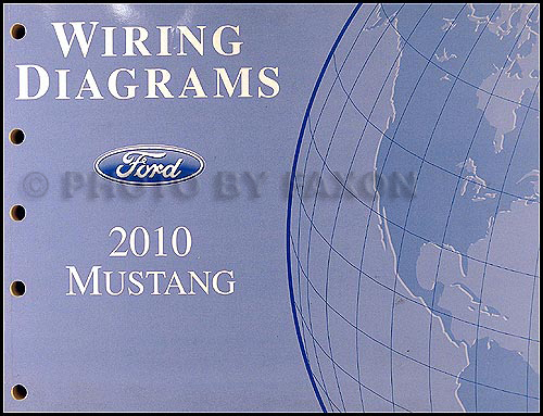 2010 Ford Mustang Wiring Diagram Manual Original
