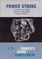 2010 Ford 6.0 and 6.4L Powerstroke Diesel Engine Owner's Manual Original F250-F550 Super Duty