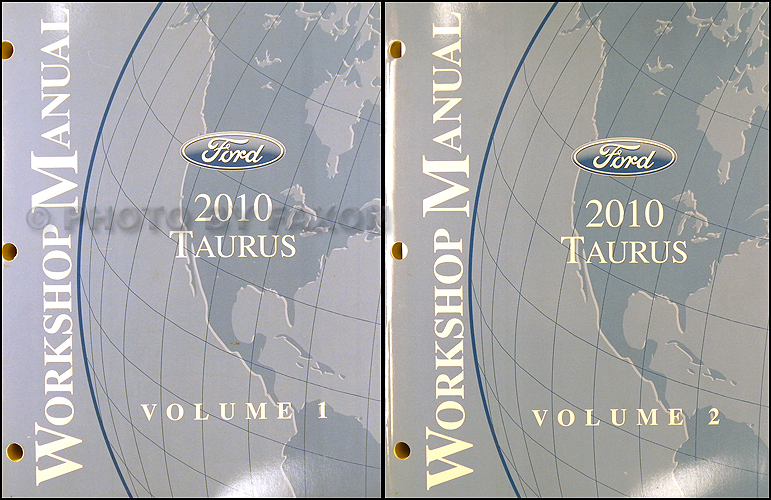 2009 Ford Taurus and Sable Shop Manual Original 2 Vol. Set 