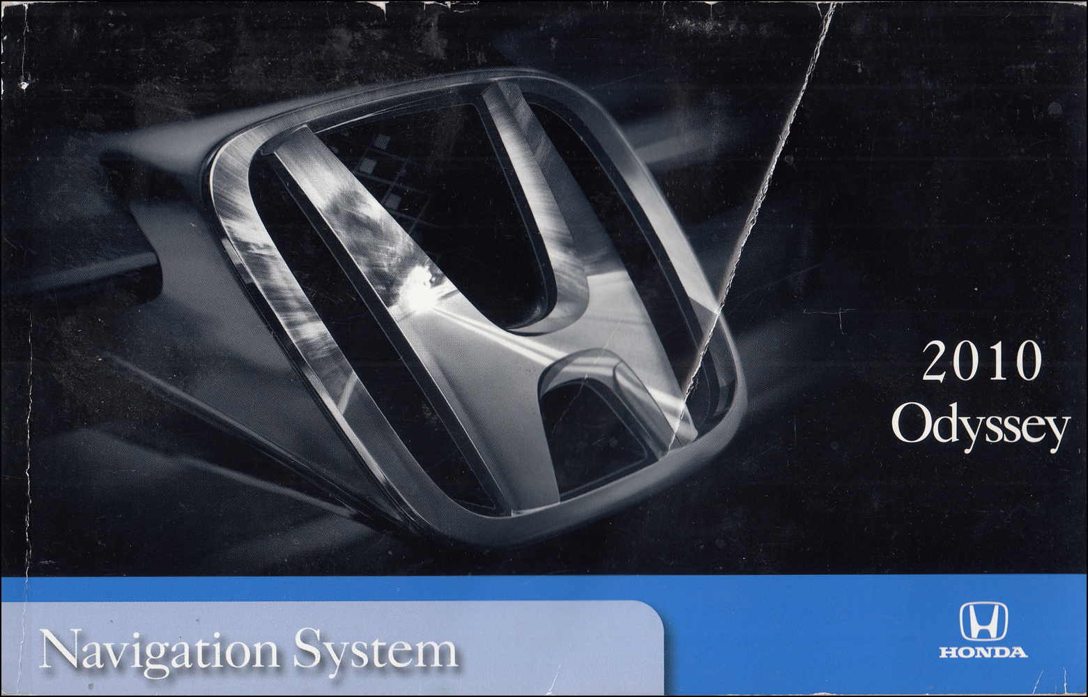 2010 Honda Odyssey Navigation System Owners Manual Original