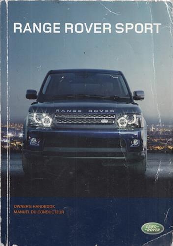 2010 Land Rover Range Rover Sport Owner's Manual Original