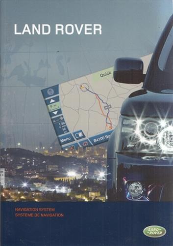 2010 Land Rover Range Rover, Sport & LR4 Navigation Owner's Manual Original