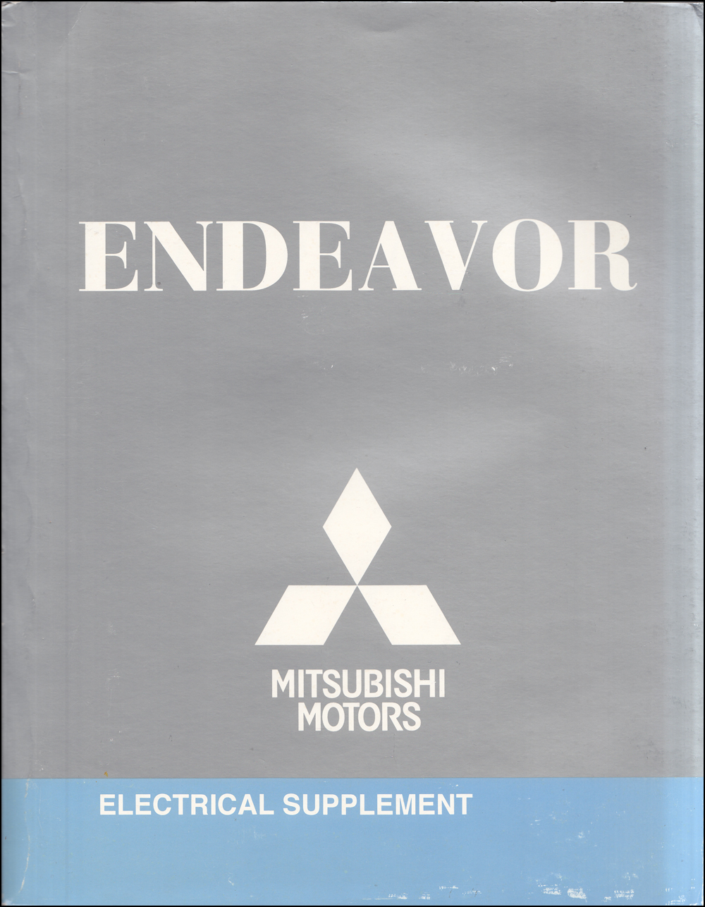 2010 Mitsubishi Endeavor Wiring Diagram Manual Original 