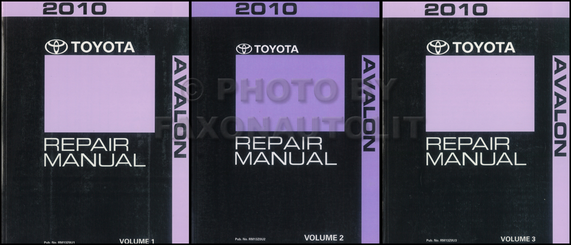 2005 Toyota Avalon Repair Manual 3 Volume Set Original 