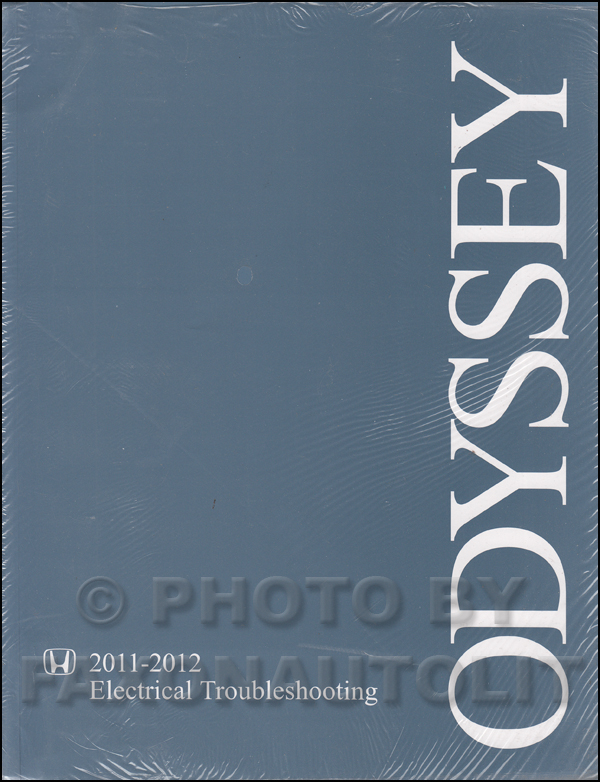 2011-2012 Honda Odyssey Electrical Troubleshooting Manual Original