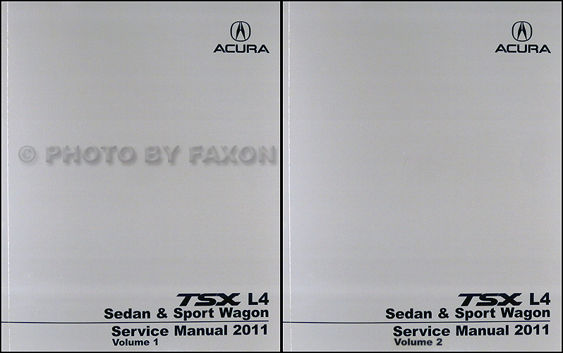 2004-2008 Acura TSX Shop Manual Original 