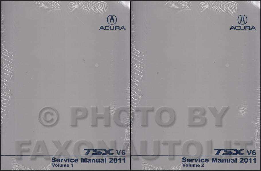 2004-2008 Acura TSX Shop Manual Original 