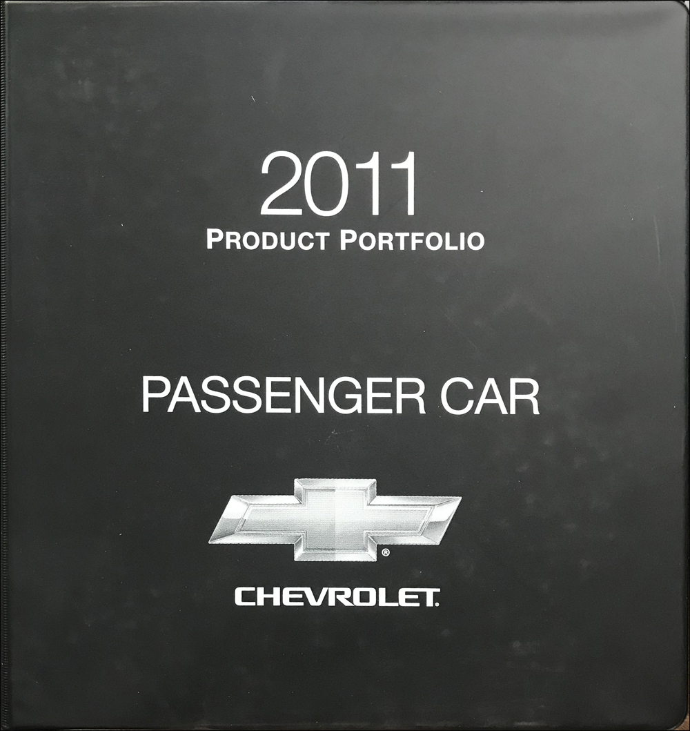 2011 Chevrolet Car Color & Upholstery Dealer Album/Data Book Original