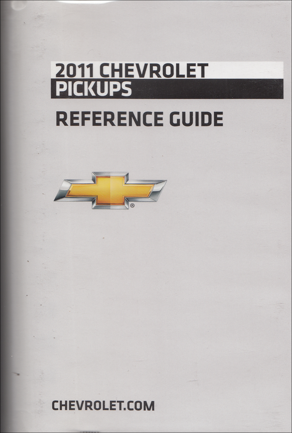 2011 Chevrolet Pickup Data Book with Color & Upholstery Original