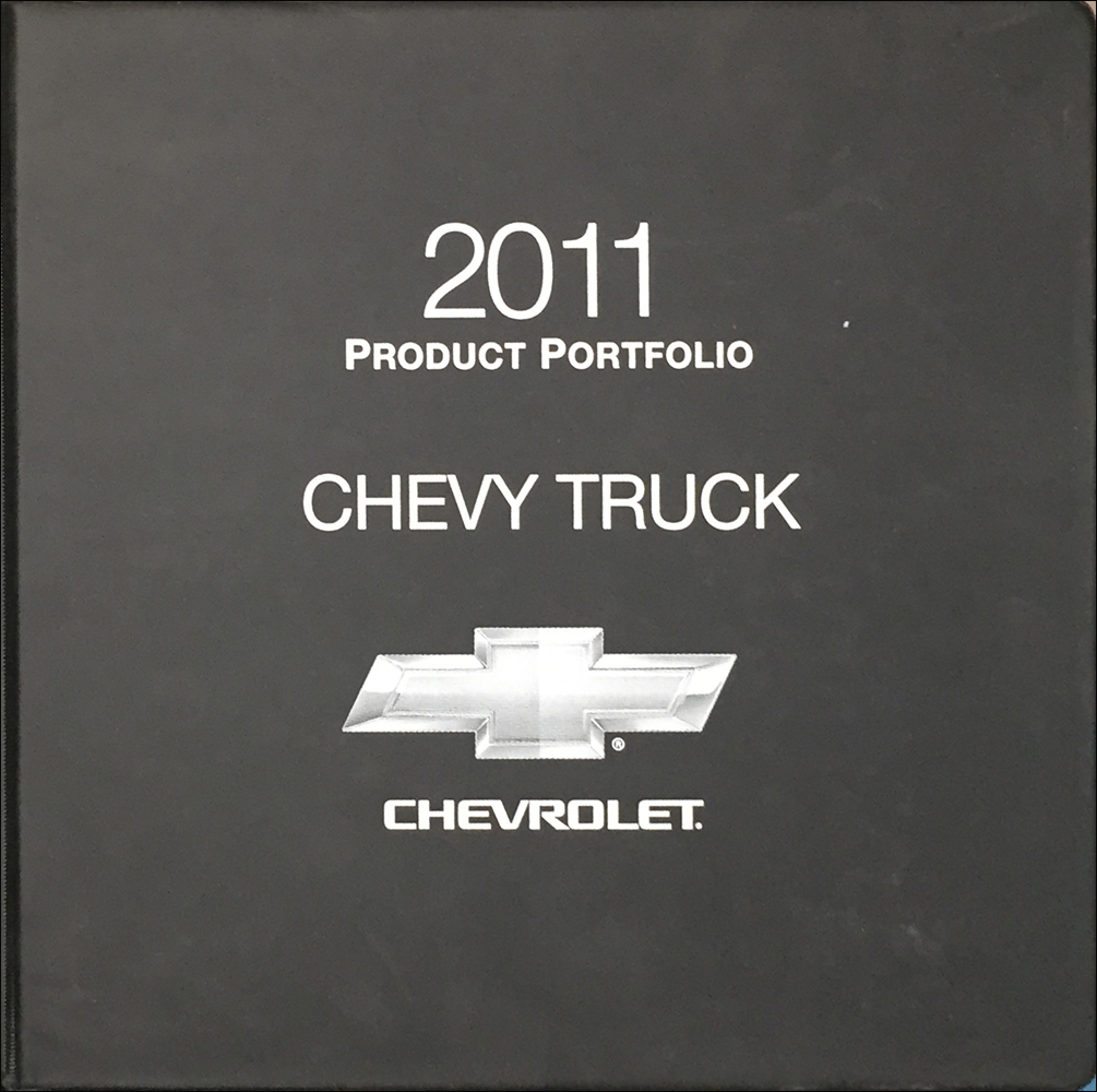 2011 Chevrolet Truck Color and Upholstery Dealer Album/Data Book Original