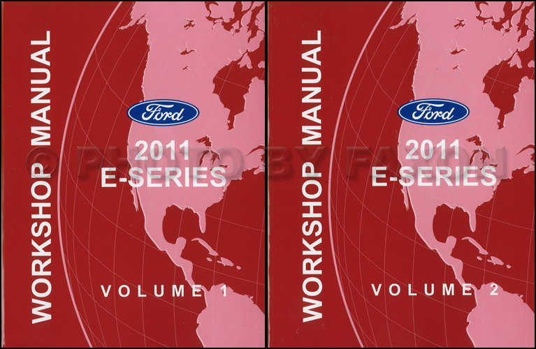 2010 Ford E- Series Repair Manual 2 Volume Set Original 