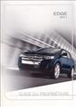 2011 Ford Edge Owner's Manual Original FRENCH Language Canadian