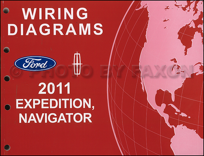 2011 Ford Expedition Lincoln Navigator Wiring Diagram Manual Original
