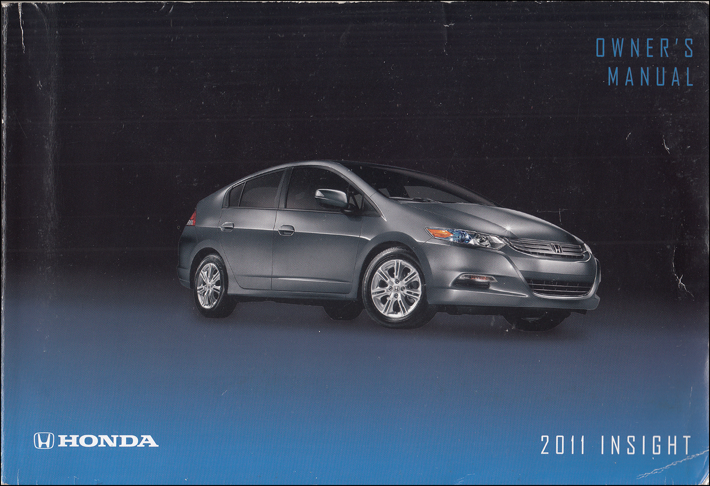2011 Honda Insight Owner's Manual Original