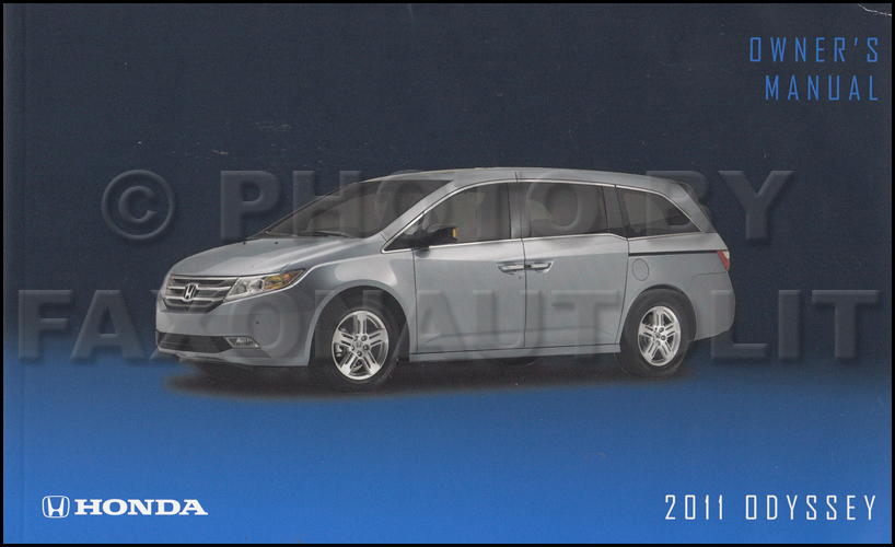 2011 Honda Odyssey Owner's Manual Original
