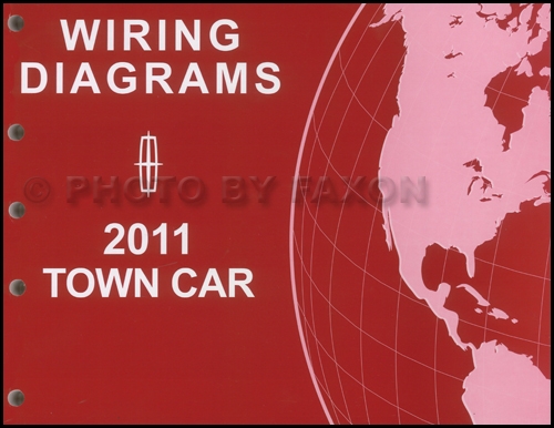 2011 Lincoln Town Car Wiring Diagram Manual Original