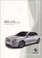 2011 Mercury Milan Owner's Manual Original - Gasoline Models