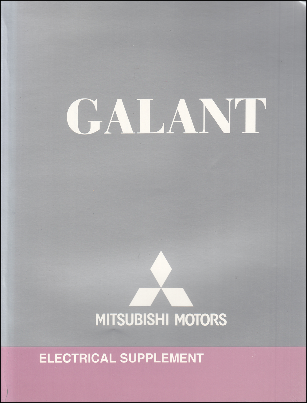 2011 Mitsubishi Galant Wiring Diagram Manual Original