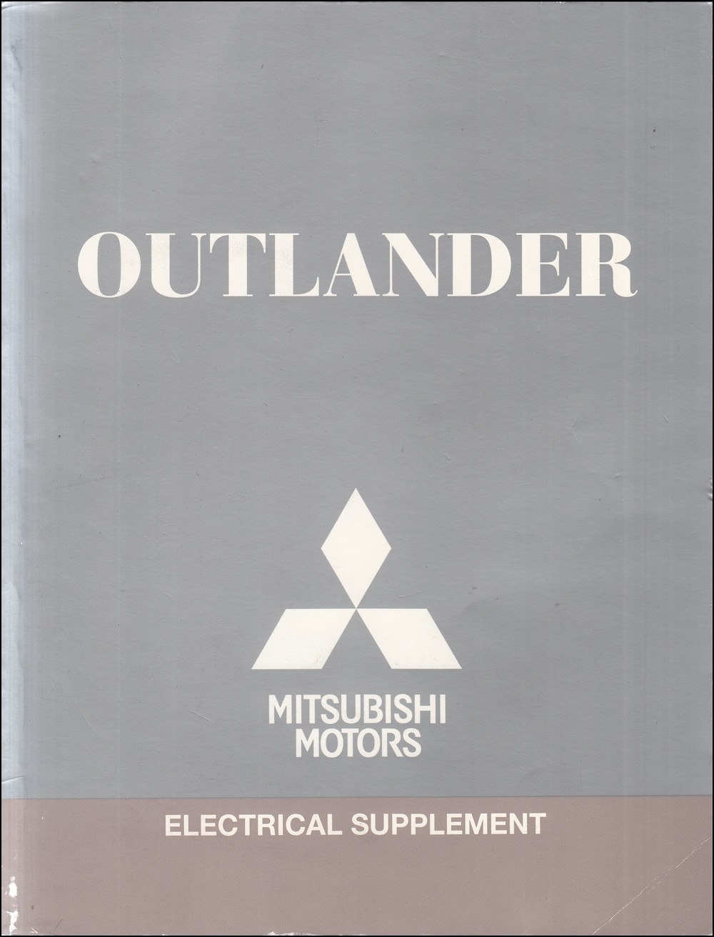 2011 Mitsubishi Outlander Wiring Diagram Manual Original 