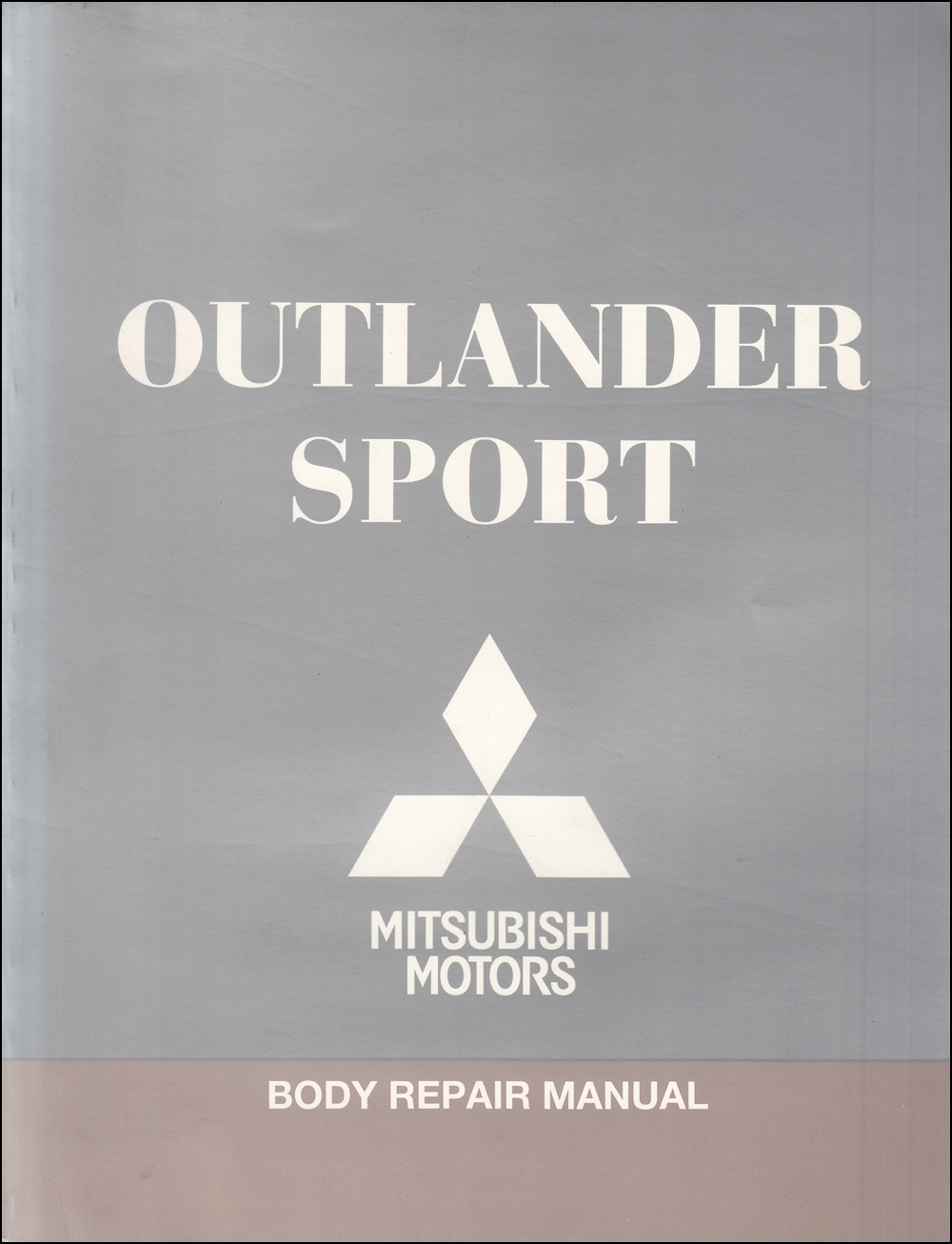2011-2020 Mitsubishi Outlander Sport Body Repair Manual Original