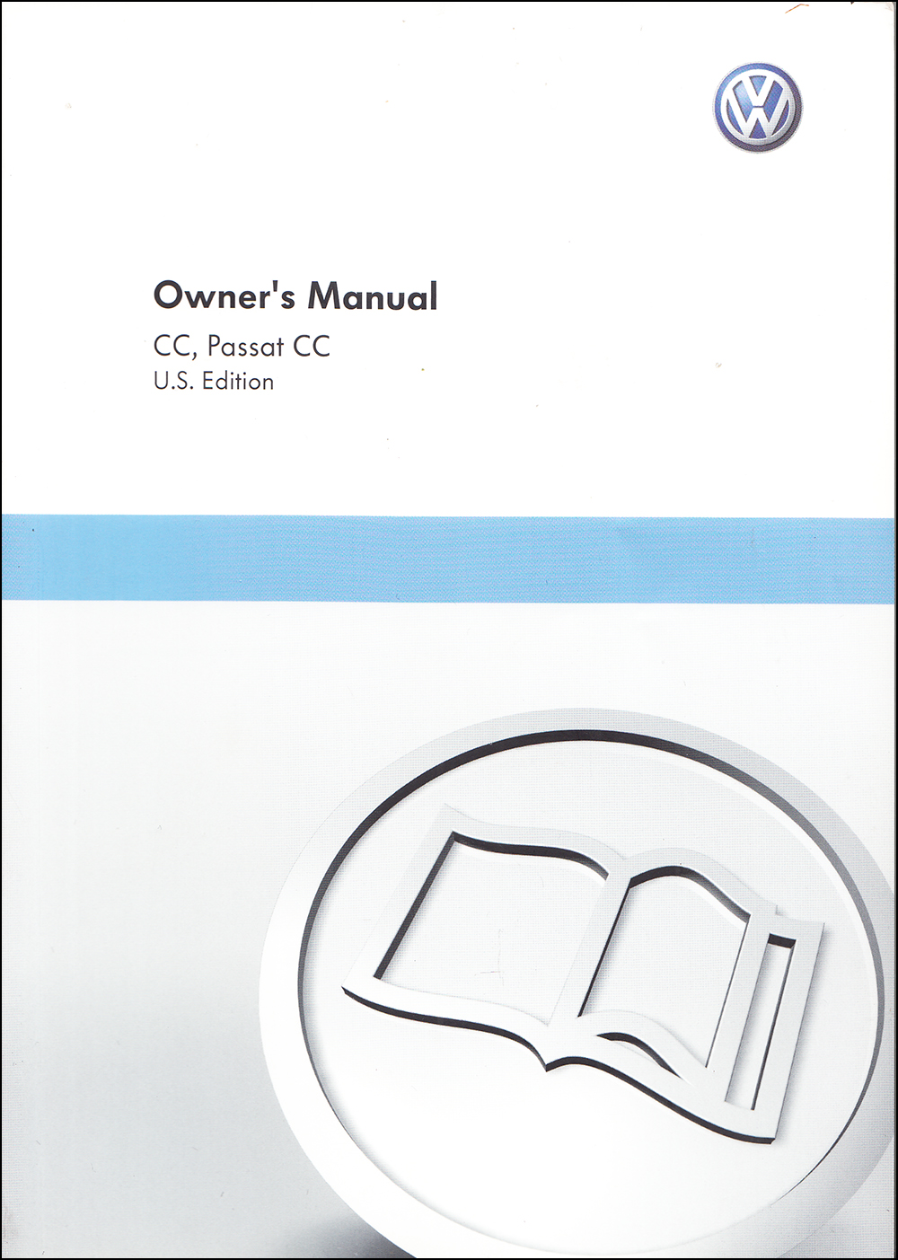 2011 Volkswagen CC and Passat CC Owner's Manual Original