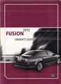 2012 Ford Fusion Gas Owner's Manual Original