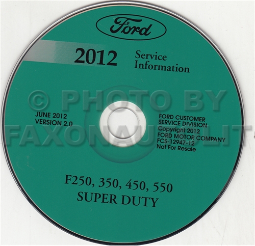 2012 Ford Super Duty CD