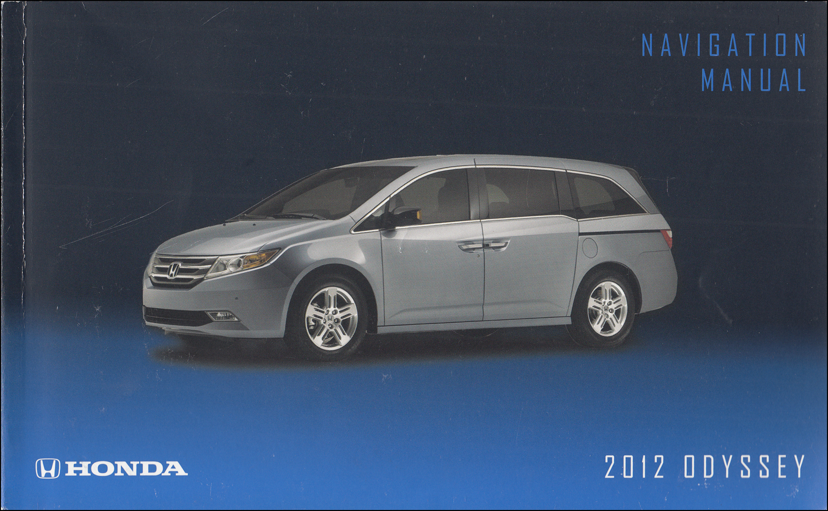 2012 Honda Odyssey Navigation System Owners Manual Original