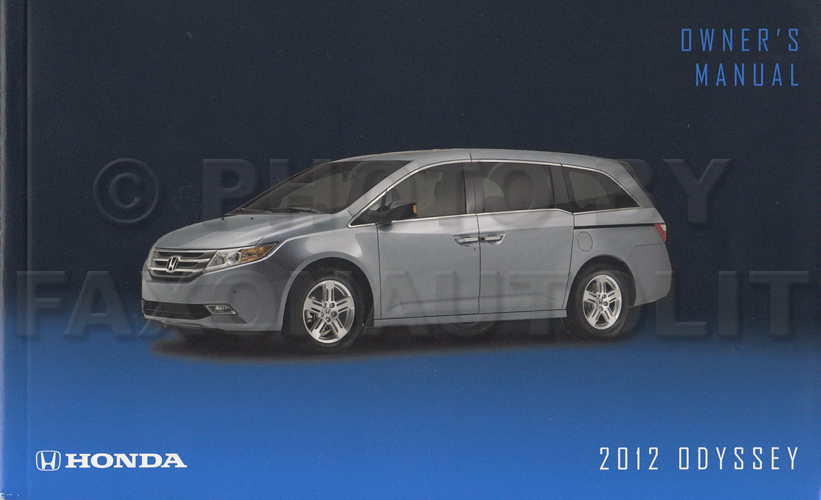 2012 Honda Odyssey Owner's Manual