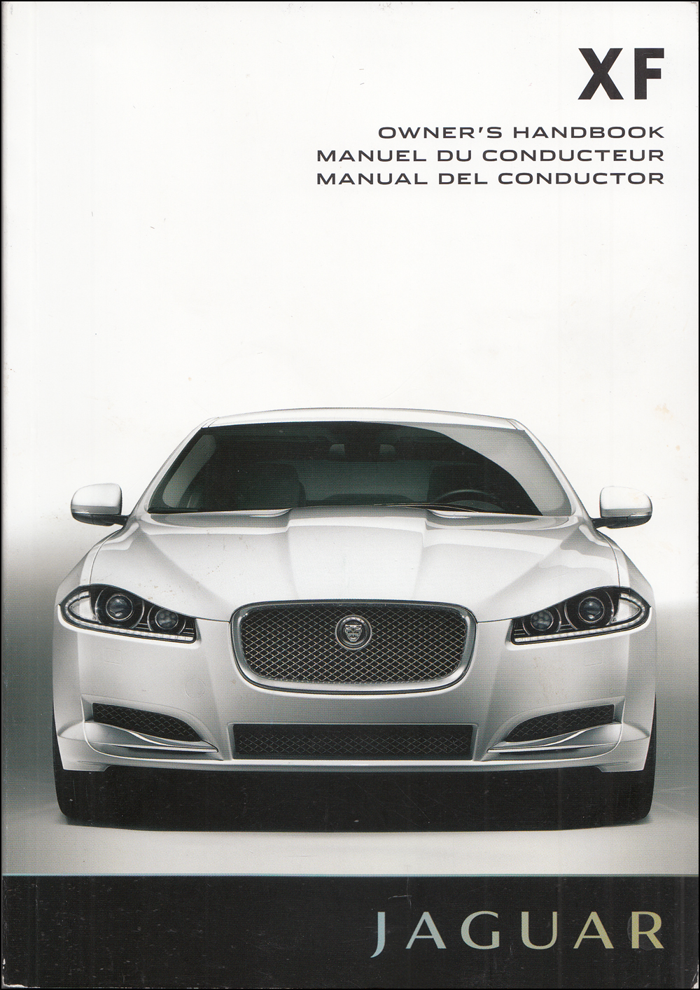 2012 Jaguar XF Owner's Manual Original