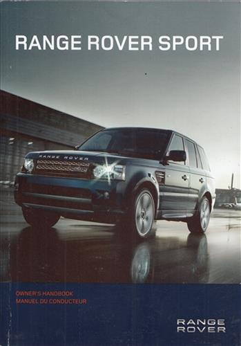 2012 Land Rover Range Rover Sport Owner's Manual Original